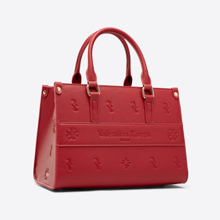 (Pre-order) Red Mini Tote Bag Carlotta +(Card Holder Gift)