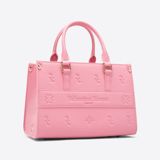 (Pre-order) Mini Tote Bag Carlotta Rose + (Porte-Cartes Cadeau)