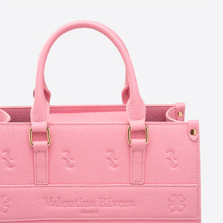 (Pre-order) Mini Tote Bag Rosa Carlotta+ (Porta Carte Di Credito Regalo)