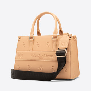 Carlotta Beige Camel - Mini Tote Bag