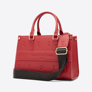  (Pre-order) Mini Tote Bag Rosso Carlotta+ (Porta Carte Di Credito Regalo)