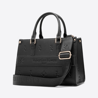 Black Carlotta - Mini Tote Bag  + (Free Card Holder)