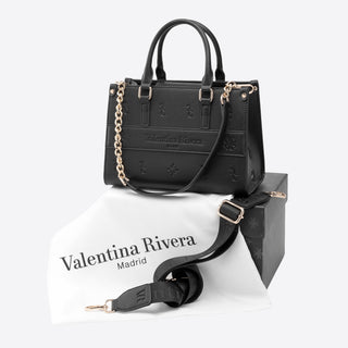  (Pre-order)  Black Mini Tote Bag Carlotta +(Card Holder Gift)