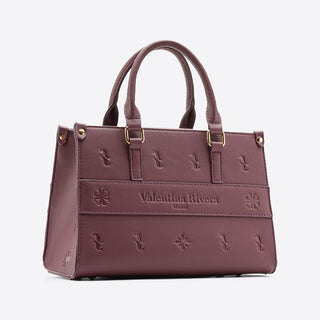 (Pre-order) Mini Tote Bag Viola Carlotta+ (Porta Carte Di Credito Regalo)